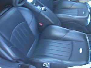 2004 E55 AMG Kompressor Benz White/Black Panoramic Roof etc .9k or open to trades-benzfrontleft017.jpg