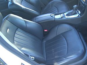 2004 E55 AMG Kompressor Benz White/Black Panoramic Roof etc .9k or open to trades-benzfrontleft022.jpg