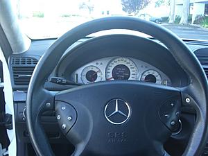 2004 E55 AMG Kompressor Benz White/Black Panoramic Roof etc .9k or open to trades-benzfrontleft024.jpg
