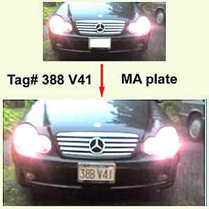 SCAM ALERT - FS: OEM Mercedes Benz E63 AMG Wheels And Tires Package Must Sell Quickly-mbcoupefrontlicenceplateflat.jpg