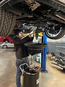 New Rear Bags, blood Transfusion and HVAC Blower Motor/Resistor-oil-change.jpg