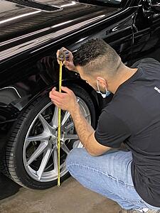 Air Suspension was lowered using Star Diagnostics-farraz-meauring-drop.jpg