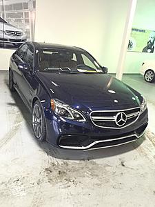 My New 2015 E63 S Sedan in Lunar Blue is Finally Here!!!-img_6498.jpg