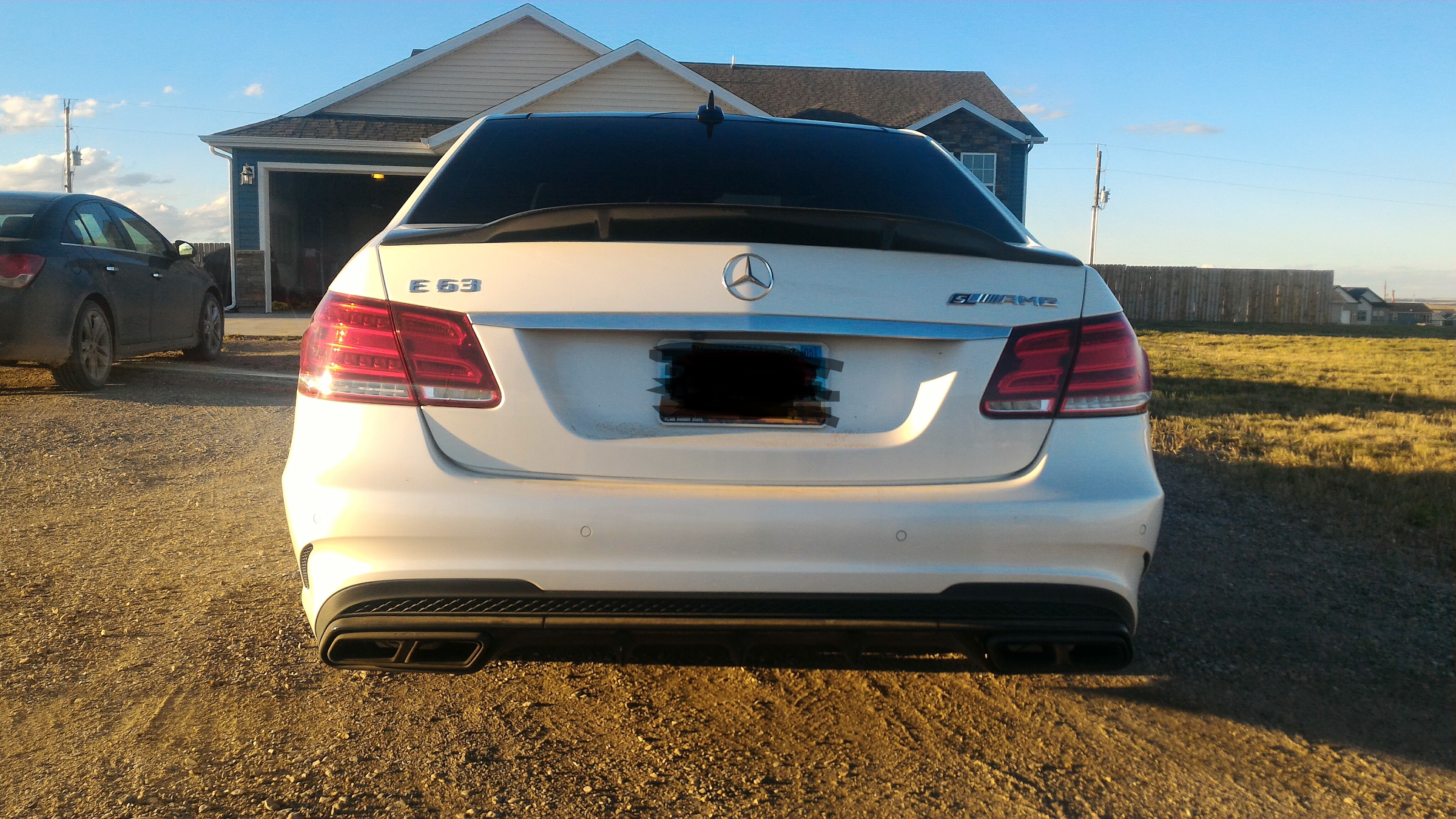 Renntech style Carbon Fiber wing for w212. -  Forums