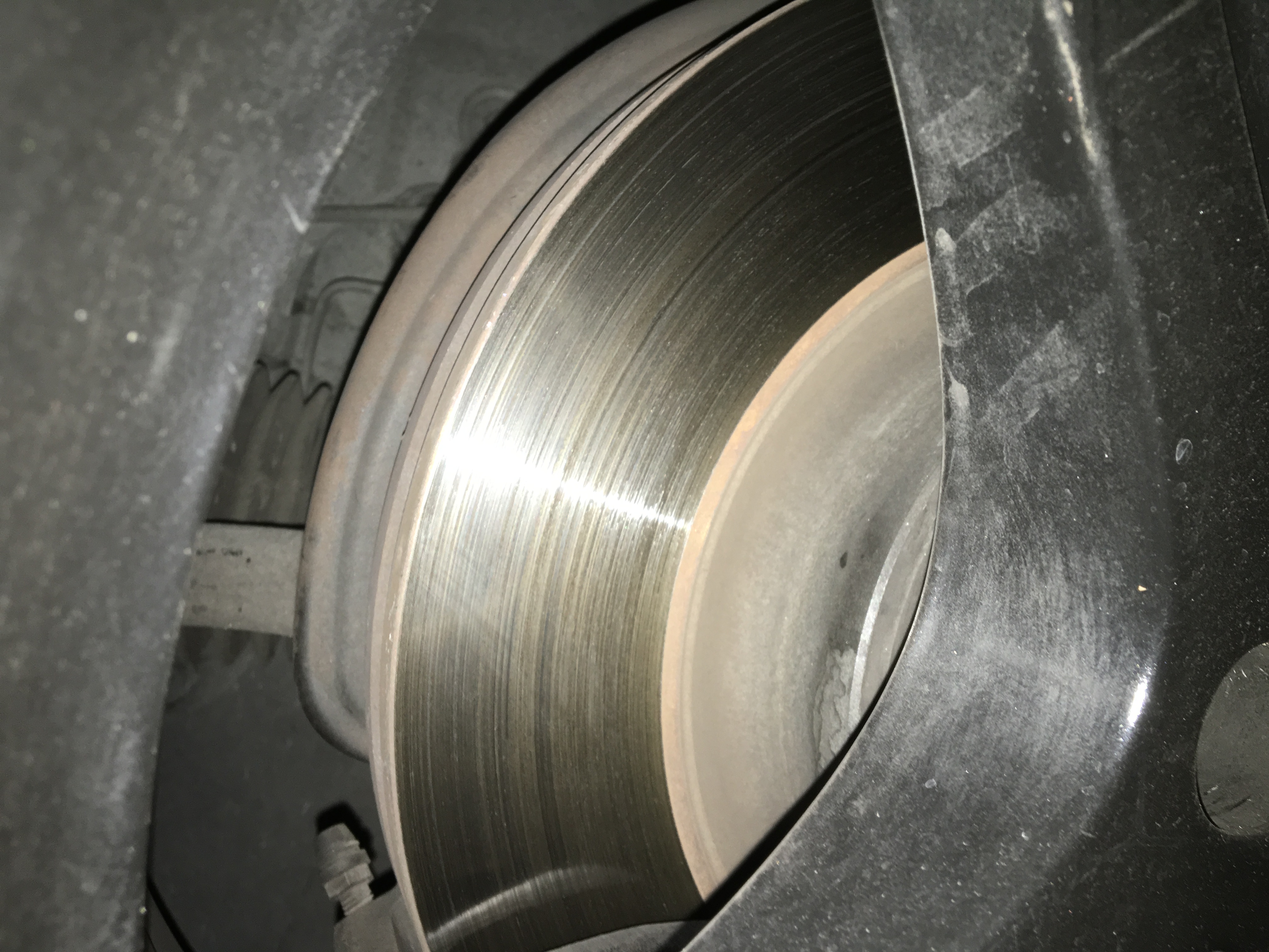 Brakes make a crunching? noise. Forums