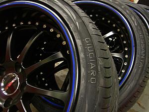 Forgeline 19x11 Satin Black Face and Barrel, Blue Stripe-cimg5778.jpg