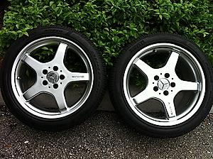 SL 55 OEM 18" WHEELS AND PIRELLI PZERO ROSSO TIRES-photo.jpg