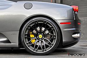 Ferrari 430 Spyder on Rennen Forged RM10 Concave Wheels-ferrari430-1lr.jpg