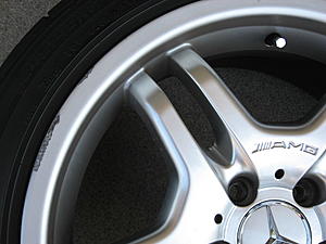 17" CLK55 AMG Wheels + Tires For Sale: 0-img_1236.jpg