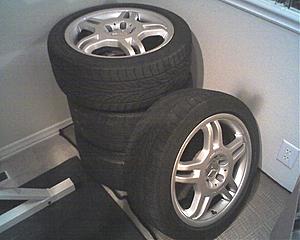 FS: 0 for set of 17" Authentic AMG Double Spoke Wheels with Tires off of 2003 C32-img180.jpg