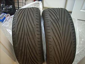 (2) 255/40/18 Goodyear F1 GS D3 Tires SL CLS 70% Socal-dscn0480.jpg