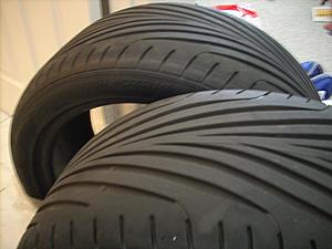 (2) 255/40/18 Goodyear F1 GS D3 Tires SL CLS 70% Socal-dscn0481.jpg