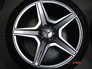 C63 OEM wheels and tires for sale... 800 miles...-dsc03028.jpg