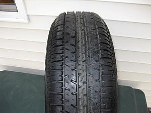 eight hole  W124 e Class wheel and tire.-img_0218.jpg