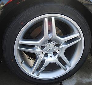 FS: Twin Spoke 18&quot; AMG wheels/Tires off CLS 500 00-driverreara.jpg