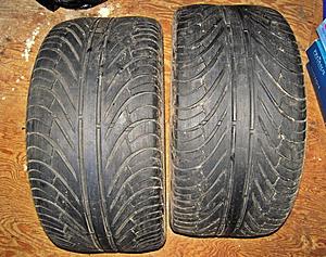 2 sets of 275/35/18 Cooper Zeon 2xs and Pirelli p6-tires1.jpg