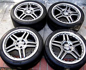 19 MERCEDES S65 AMG WHEELS (2PC) AUTHENTIC. W/ PIRELLI TIRES W/ TPMS.-sl65-amg-2-piece-020.jpg