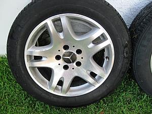 FS:2005 MB Factory 16 in. E320 Wheels&amp; tire ,good Condition-img_4248.jpg