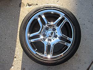 Set of (4) Mercedes CLK55 AMG Chrome Factory OEM 17 Wheels C E SLK-img_0686.jpg