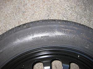 FS Brand New OEM Spare wheel &amp; tire &amp; tire bracket cover from 2008 E350-img_4255.jpg