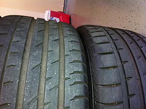 Feeler: Stock 04 E55 wheels with almost new ContiSport3s-tread1.jpg