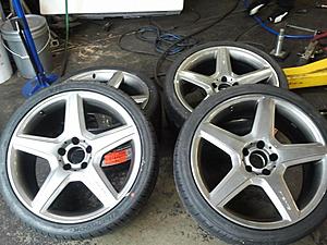 FS: W211 / C219 19" AMG Style III 5-spoke wheels with brand new tires-kl3.jpg