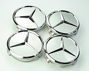 FS: MBZ AMG Wheel Center Caps / NEW  / Chrome Star / Silver Paint BacKground-mbz-wheel-caps.jpg
