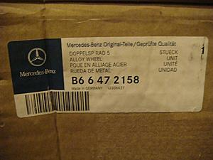 Brand new Original 16 " Rim for E320 / E350-dsc01593.jpg