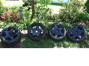18&quot; AMG oem wheels and tires-black-rims-3.jpg