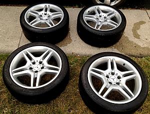 *MINT* Stock 18&quot; Authentic AMG Staggered Wheels &amp; Continental Tires - W211 E55-picture-010.jpg