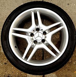 *MINT* Stock 18&quot; Authentic AMG Staggered Wheels &amp; Continental Tires - W211 E55-picture-002.jpg