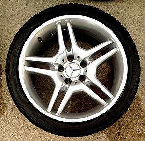 *MINT* Stock 18&quot; Authentic AMG Staggered Wheels &amp; Continental Tires - W211 E55-picture-003.jpg