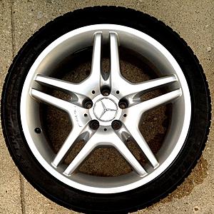 *MINT* Stock 18&quot; Authentic AMG Staggered Wheels &amp; Continental Tires - W211 E55-picture-004.jpg
