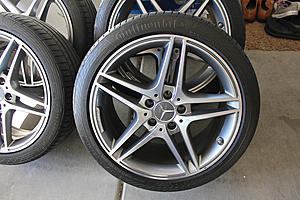 FS: 2012 C63 18&quot; AMG Split Spoke 5 Star Wheels, TPMS &amp; Conti Sport Tires-c63-forsale-2.jpg