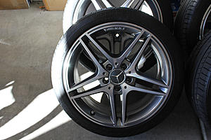 FS: 2012 C63 18&quot; AMG Split Spoke 5 Star Wheels, TPMS &amp; Conti Sport Tires-c63-forsale-3.jpg
