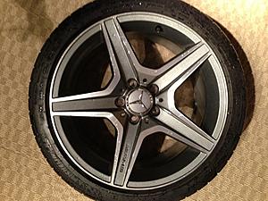 FS: OEM c63 AMG 5-spoke wheels and tires-image.jpeg