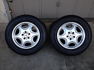 Mercedes 16 x 7.5 OEM Wheels W/New BF Goodrich Tires-photo-2-.jpg