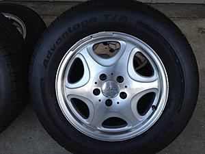 Mercedes 16 x 7.5 OEM Wheels W/New BF Goodrich Tires-photo4.jpg