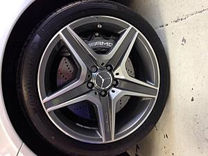 FS: Virtually BRAND NEW 2014 18" C63 AMG 5 Spoke Wheels + Tires (pull offs)-photo2.jpg