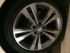 2014 W212 E350 18" OEM Factory Wheels with Pirelli P-Zero Nero Tires - 131 Miles-photo-1.jpg
