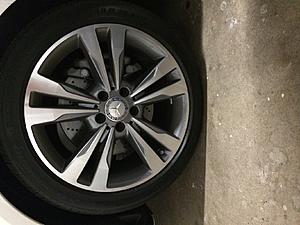 2014 W212 E350 18" OEM Factory Wheels with Pirelli P-Zero Nero Tires - 131 Miles-photo-2.jpg