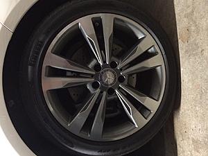 2014 W212 E350 18" OEM Factory Wheels with Pirelli P-Zero Nero Tires - 131 Miles-photo-4.jpg