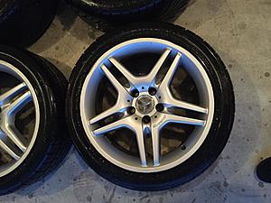 OEM E55 AMG Wheels+tires LIKE NEW-image.jpg