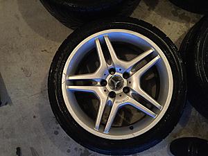 OEM E55 AMG Wheels+tires LIKE NEW-image.jpg