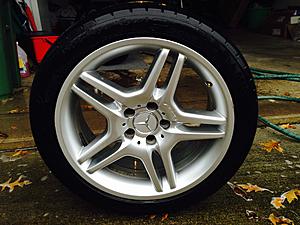 OEM 18&quot; AMG E55 split spoke w/PSS tires 245 265 W211-lf-1.jpg