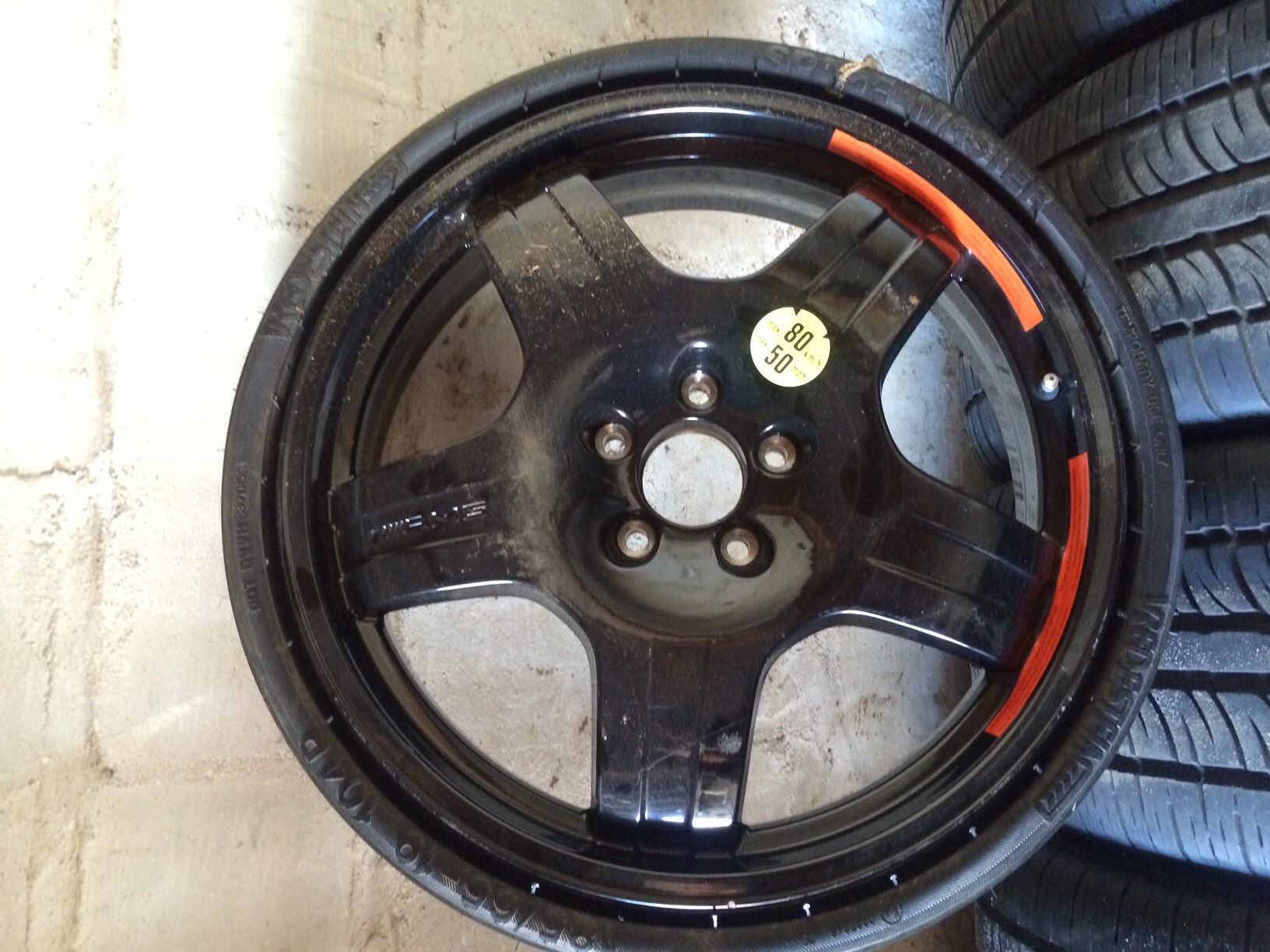 FS:$250 Space Master AMG with Vredestein tire 19"spare tire for GL,ML,R