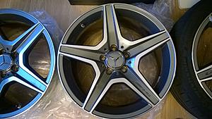 (4) 18&quot; factory OEM c63 wheels with 4 piece Mercedes Wheel lock set-wp_20150702_20_24_57_pro.jpg