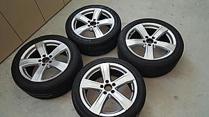 OEM s550 (W221) wheels &amp; tires package - 0 OBRO-20150630_181758.jpg
