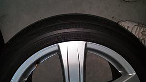 OEM s550 (W221) wheels &amp; tires package - 0 OBRO-20150630_181906.jpg
