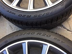 F/S LIKE NEW 20 INCH S63 S65 CL63 S500 S550 S600 OEM MERCEDES AMG WHEELS &amp; TIRE 00-s-l1600-5-.jpg